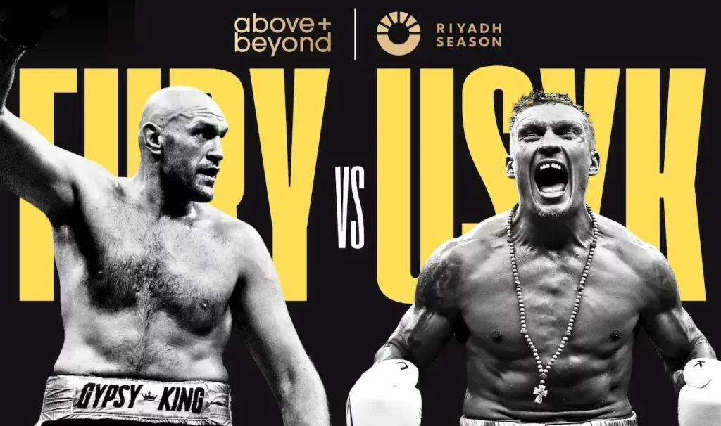 fury vs usyk fight time uk